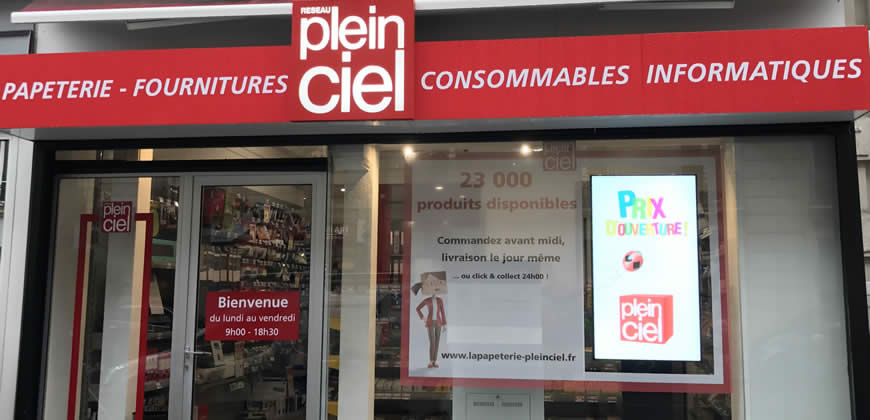 Digitalisation magasins Plein Ciel