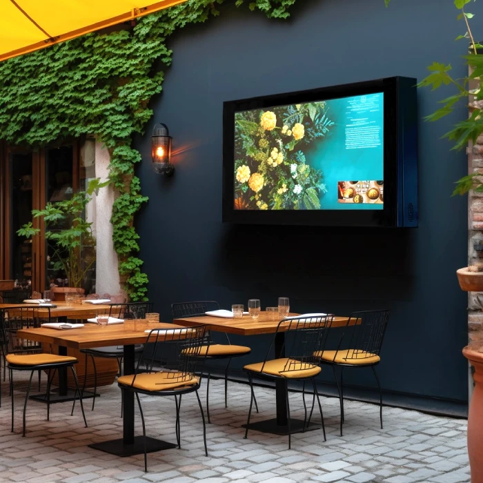 Ecran outdoor restaurant