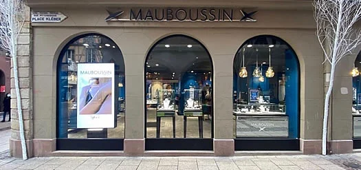 Ecran vitrine Mauboussin