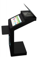 Borne tactile scanner
