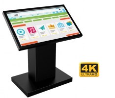 Borne tactile pivotable 49 pouces