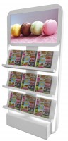Borne video 32 pouces avec porte-brochures