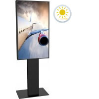 Ecran vitrine digital 2500 candelas 55 pouces vertical Lincoln