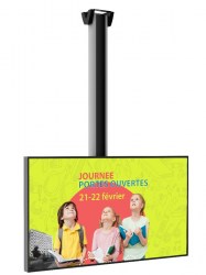 Ecran vitrine suspendu 55 pouces