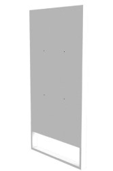 Totem vitrine 75 pouces