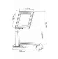 Support borne tablette Samsung