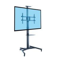 Pied métal support ecran TV