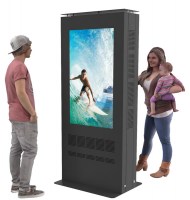 Totem LG outdoor double-face