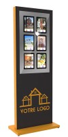 Totem tactile 32 pouces