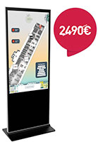 Totem tactile 55 pouces