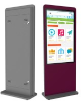 Totem tactile violet