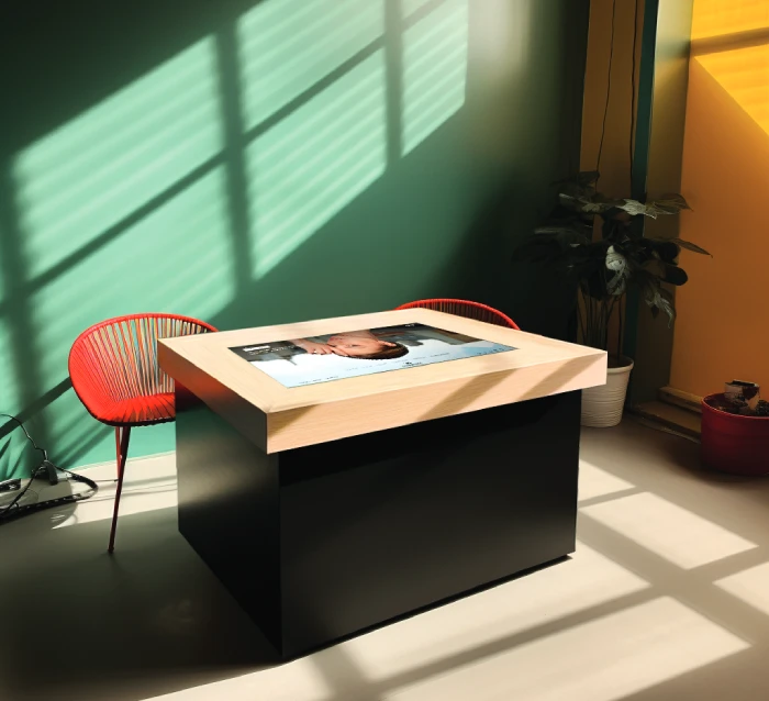 Table tactile, table interactive, table basse digitale - Digilor