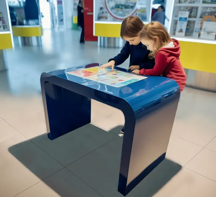 Table tactile, table interactive, table basse digitale - Digilor