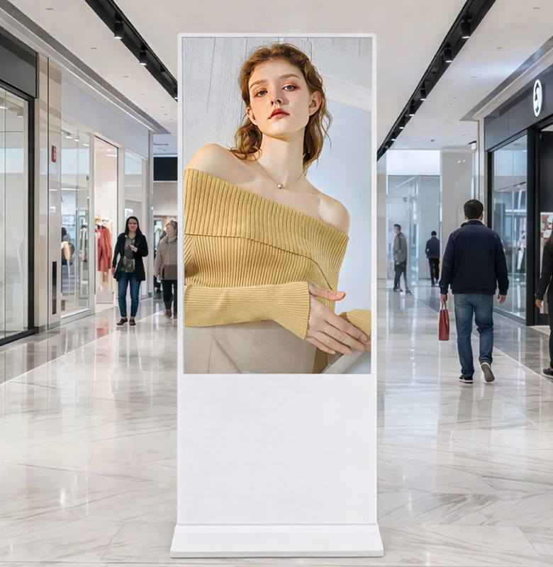 Totem vidéo 55 pouces Oregon Blanc